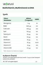 Multivitamin, Multimineral ve DHA
