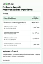 Probiotic Transit Probiyotik Mikroorganizma