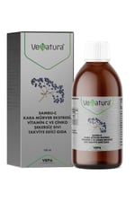 Sambu-C Kara Mürver Ekstresi, Vitamin C ve Çinko Şekersiz Sıvı