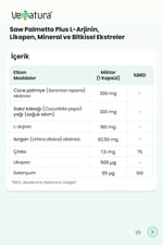 Saw Palmetto Plus L-Arjinin, Likopen, Mineral ve Bitkisel Ekstreler