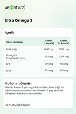 Ultra Omega 3 60 Yumuşak Kapsül