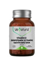 VİTAMİN B1 (BENFOTİAMİN VE TİAMİN) 60 KAPSÜL