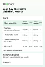 Yeşil Çay Ekstresi ve Vitamin C Kapsül