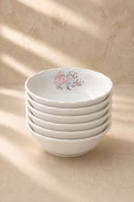 Porland Porselen Glorya  14 cm Kase 6 Adet