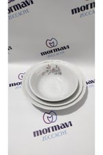 Porselen Rüya 18 Parça 6 Kişilik Yemek Takımı(SERVİS TABAĞI YOKTUR)