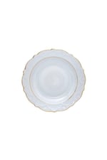 Queen 6'lı Yaldızlı Çukur Tabak 19 Cm