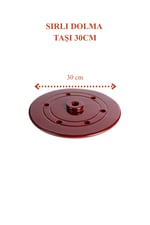 Sırlı Dolma Taşı 30CM