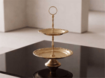 BORDURE PİRİNÇ 2 KATLI SUNUMLUK
