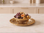 BORDURE PİRİNÇ TEPSILI SUNUMLUK