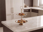 BORDURE SİLVER 2 KATLI SUNUMLUK