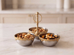 BORDURE SİLVER 3LU CEREZLIK