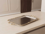 BORDURE SİLVER 40CM TEPSI