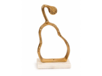 GOLD MERMER KAİDELİ ARMUT OBJE 15*7*24
