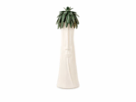 GREEN PALM YÜZ OBJE BÜYÜK 15X15X50 CM