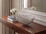 LACE DEKORATİF KASE SILVER 37X37X16