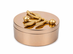 LEAF ROSE GOLD DEKORATİF KUTU