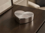 LOVE SILVER DEKORATİF KUTU BÜYÜK BOY 20x20x6