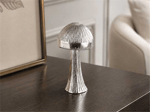 MUSHROOM SILVER OBJE ORTA BOY 13x13x22