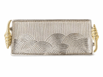 SERRA GOLD DEKORATİF TEPSİ BÜYÜK BOY 50x20x6