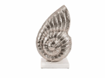 SİLVER MERMER KAİDELİ DENİZ KABUĞU OBJE 13*10*23