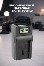 BP-828 Canon Uyumlu Şarj Aleti