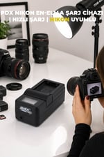 En-El14A Nikon Uyumlu Tekli Şarj Aleti
