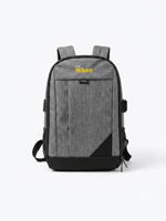 PDX Nikon Uyumlu Gri Fotoğraf Makinesi Çantası