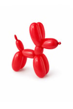 3D Balon Köpek Boyama Objesi | Balloon Dog Dekoratif Figür | Boncuk Kaplama ve DIY Hobi Objesi 9 cm