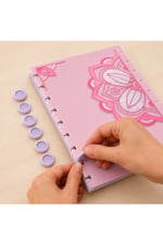 A5 Diskli Defter Kapak Seti | Disc-Bound Planner Cover RENKLİ