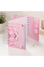 A5 Diskli Defter Kapak Seti | Disc-Bound Planner Cover TEK RENK