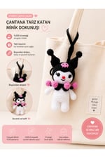 Amigurumi Çanta Çalmı | El Yapımı Çanta Süsü | Boyundan Dolamalı Çanta Aksesuarı