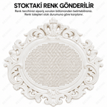 Barok Oval Etamin İşleme Çerçevesi – 40 × 30 İlmek