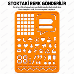 Bullet Journal İkon ve Planlama Şablonu