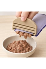 Cat Food Pouch Scraper: Kedi yaş mama poşeti sıyırıcı