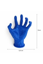 Dekoratif El Formlu Duvar Askısı | Modern Organizer | PETG | 10×9,5 cm