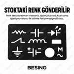 Elektronik Devre Sembolleri Çizim Şablonu – Kart Boyutu
