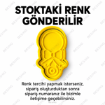 Emzik Şekilli Çok Amaçlı Kalıp – Kil ve Hamur Şekillendirme