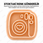 Fotoğraf Makinesi Figürlü Polimer Kil Kesici ve Desen Kalıbı