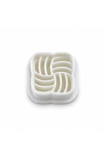 Kare Örgü Desenli Polimer Kil Kesici Kalıp – Square Ornamental Clay Cutter
