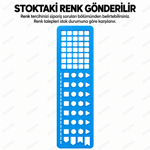 Kareli Takip ve Şekil Şablonu
