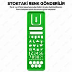 Klipsli İkon, Rakam ve Başlık Şablonu