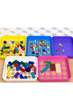 Lego Uyumlu Parça Ayıklama ve Saklama Kutusu – 175 mm