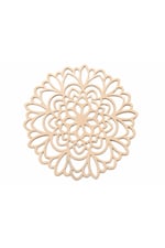 Mandala Dekoratif Duvar Süsü | Geometrik Masa ve Duvar Dekoru Şablon