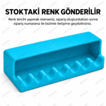 Nail Art Fırça ve Kalem Standı – Üstü Korumalı