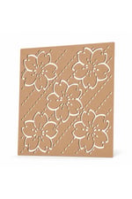 Sashiko Çiçek Desen Nakış Şablonu