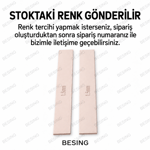 Seramik ve Kil Kalınlık Kılavuz Cetveli 20 cm – 1,5 mm, 2 Parça