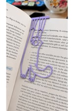 Sevimli Kedi Kitap Ayracı – Dekoratif Kitap Tutucu