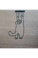 Sevimli Kedi Kitap Ayracı – Dekoratif Kitap Tutucu