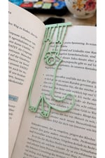 Sevimli Kedi Kitap Ayracı – Dekoratif Kitap Tutucu