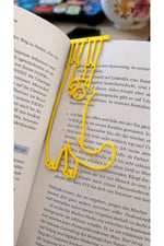 Sevimli Kedi Kitap Ayracı – Dekoratif Kitap Tutucu